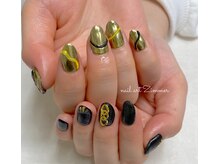 ネイルアート ジマー/90minartのちぐはぐ