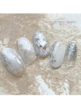 ネイルサロン クイル(QUILL)/1月ホワイト（２）