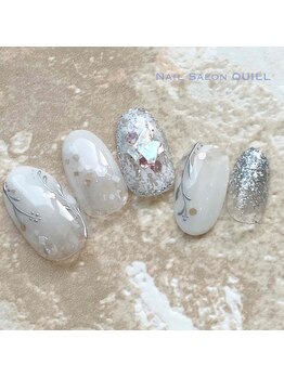 ネイルサロン クイル(QUILL)/1月ホワイト(2)