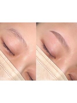 アイブロウメニューがあるサロン