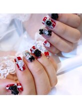 ヘネシー 仙台店(HENECY)/秋チェックネイル