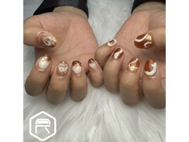 カフェオレネイル