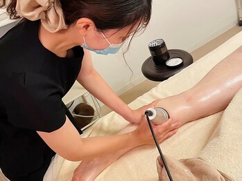 エステサロン アールスタイル(R-style)の写真/ラジオ波ボディ＋ハンド筋膜リリース【上半身or下半身集中ケア】深部から温め徹底的にアプローチ☆