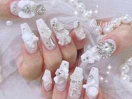 パーツ乗せ放題ネイル