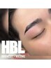 ［HBL★ハリウッドブロウリフト］眉毛パーマ＋美眉wax 5500