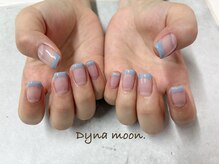 ダイナ ムーン(Dyna moon.)/ショートフレンチネイル