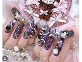 痛ネイル 推しネイル モチーフ