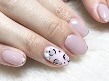 ビューティトリップ(Beauty TRIP)/one pointでオフィスレオパード