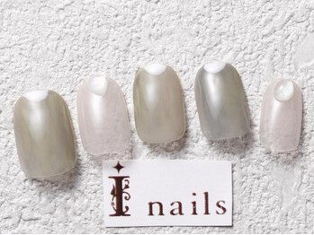 アイネイルズ 梅田店(I nails)/もやもやニュアンス￥7700