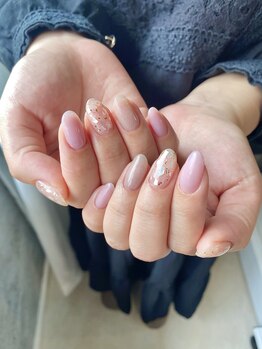 シェル×ピンク