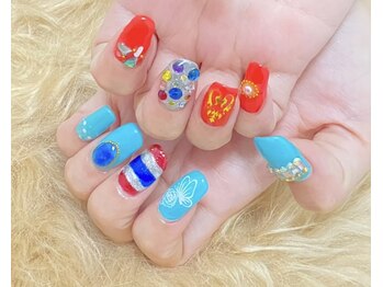 ジェー エス シー ネイル(J.S.C.nail)/持込デザイン/タイネイル