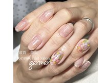 ジェルメ(germer)/ステンドグラス風フラワー！