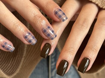 フロウネイル(Flow nail)/simple art