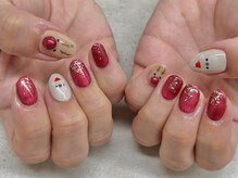 ネイルサロン ドゥ(Nail Salon Doux)/【ラテリア】クリスマスネイル