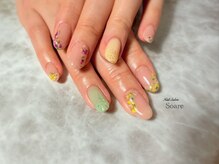 ソアレ(Soare)/ドライフラワーネイル