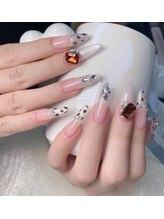 リセス 池袋(Recess)/豹柄マグネットネイル