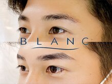 ブラン 小倉店(Blanc)の雰囲気（メンズアイブロウ。男性も眉毛の形を整えて清潔感UP♪）