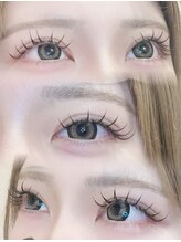 カリナ モナネイル 難波店(CARINA × monanail)/フラットラッシュ　パリジェンヌ
