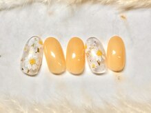 ネウィ ネイル 銀座(newi nail)/パラジェル　マーガレットネイル