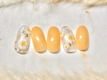 ネウィ ネイル 銀座(newi nail)/パラジェル　マーガレットネイル