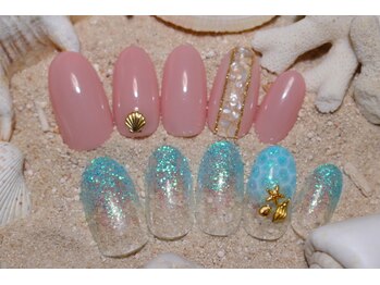 ネイルサロン ユーア(Yu a)/新規様シンプルコース¥7480