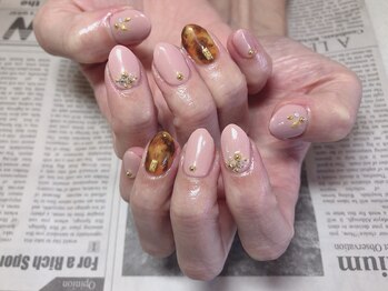 ピピランチェ(PIPIRANCHE)/べっ甲ネイル