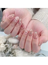 リーベ(Liebe)/ミラーとぷっくりお花デザイン