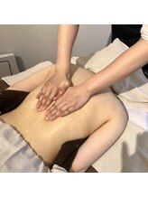 天空の時/背中の疲れも流します