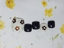 ネイルライフ(NailLife)/フラワーホロ　フット