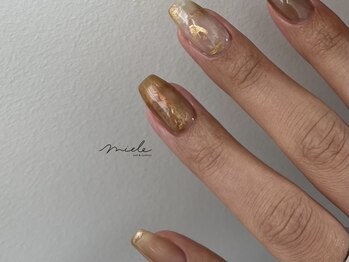 ミエレ(miele)/ブラウンゴールド秋冬ニュアンス