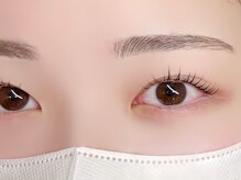 クウネル 岐阜(Qoonel)/まつげパーマ（毛質改善）+眉毛