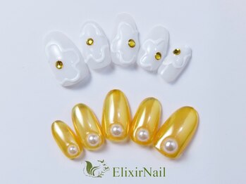 エリクサーネイル 五反田(Elixir Nail)/定額b カジュアル/クーポン使用