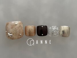 foot art design7月☆パラジェル