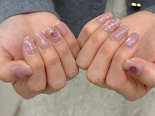 オーシャン 銀座店(OCEAN)/上品ハートネイル