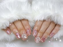 Rencontre 四谷三丁目駅【持ち込み・長さだし・フィルイン・パラジェルネイル対応店】/12月のネイル