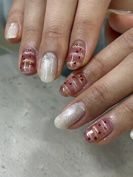 アトリエ ルー ネイルメゾン(atelier RU nail maison)/バーコードネイル
