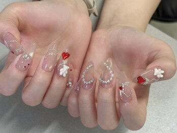エルナ 新宿(Eluna)/くま ハートネイル  担当羽鳥