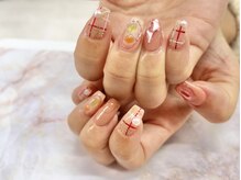 ディーネイル 京橋(D-nail)/立和名/冬☆チェックニュアンス