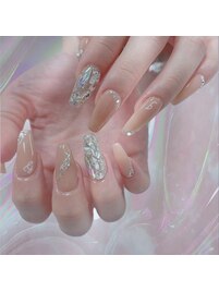 埋め尽くしネイル