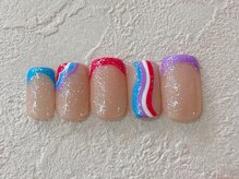 ネイルビート(NAIL BEAT)/カラフルフレンチ