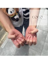 ココ(COCO)/グラデーション×フレンチネイル