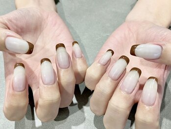 アンドローブ 銀座店(&robe)/ワンカラー+フレンチ