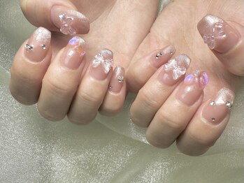 サロンレム(salon Rem.)/【パラジェル リボンネイル】