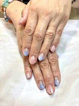 カミアンユイヤ ネイルラボ(KAMIANYUIYA Nail LAB)/水面ネイル
