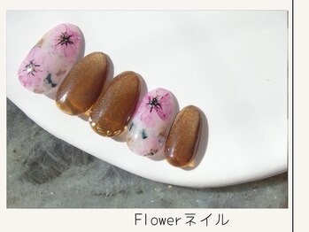 プレンティー 北千住西口店(plenty)/フラワーネイル