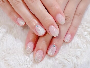 ラルネイル 大宮(Lull. nail)/#ラメグラ #シンプル