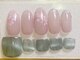 リラネイル(Rira NAIL)の写真/全デザインウォーターケア込×お好みに合わせてカラー変更OK☆季節に合わせてサンプルは随時更新中！