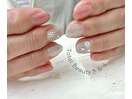 雪結晶ネイル