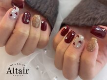 アルタイル(Altair)/バレンタインネイル♪