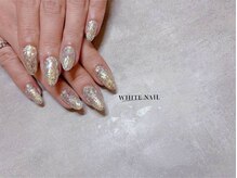 ホワイトネイル 武蔵小杉店(WHITE NAIL)/ラメワンカラー/パラジェル